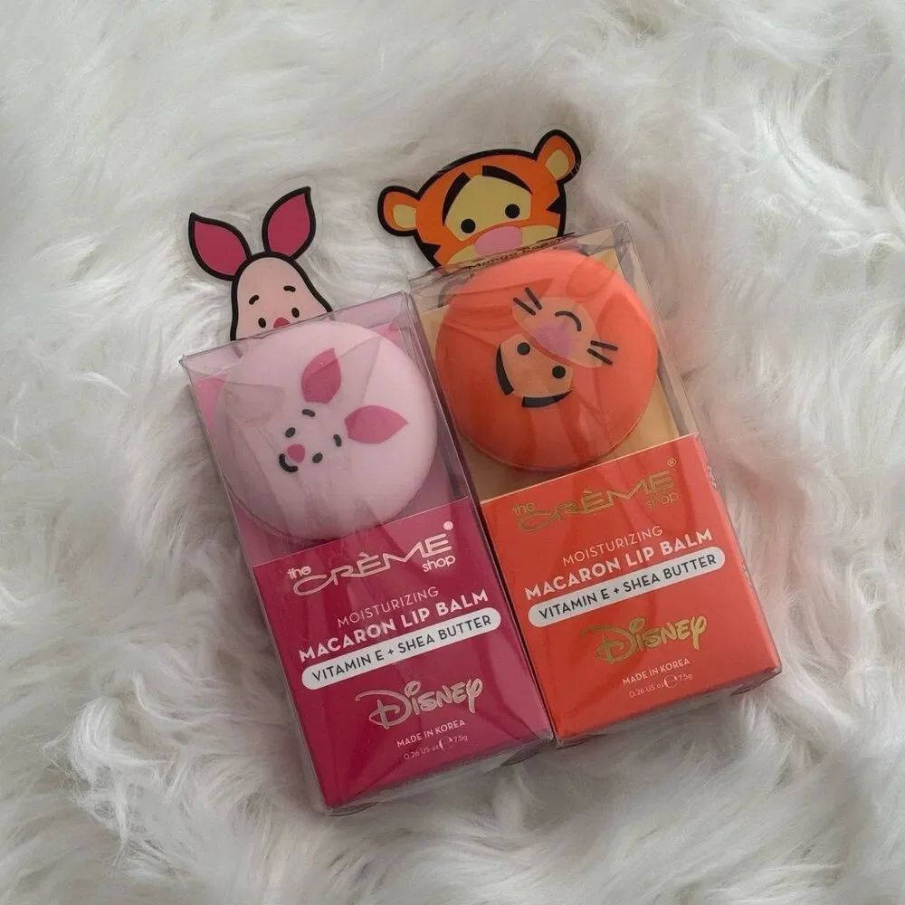 The Creme Shop x Disney Winnie The Pooh Tigger & Piglet Macaron Lip Balm